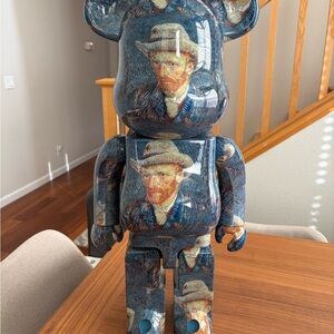 1000% Bearbrick Figure Van Gogh Portrait Museum